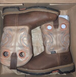 Irish Setter Women's Brown Safety Toe Boots